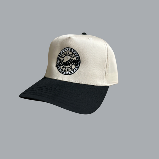 Natural White and Black DHC Snapback